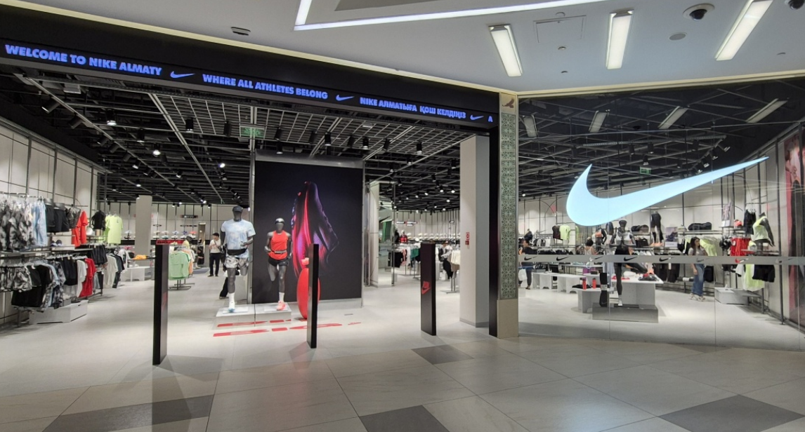 Сеть магазинов NIKE