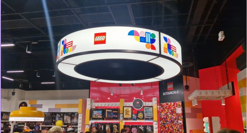 Открытие магазина LEGO